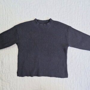 Zara Toddler Ribbed Long-sleeved Crewneck 18-24m
